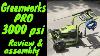 Greenworks Pro 3000 Psi Pressure Washer Review