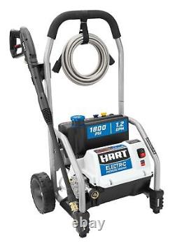 HART 1800 PSI 1.2 GPM Electric Pressure Washer with Bonus 11 Surface Cleaner R1