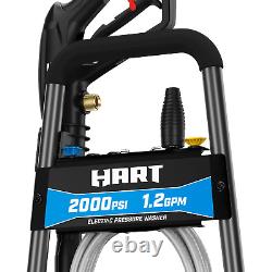 HART 2000PSI 1.2 GPM Electric Pressure Washer