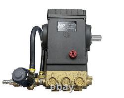 HP5535 3500PSI 5.5 GPM Triplex Pressure Washer Pump w Plumbing Kit (Belt Driven)