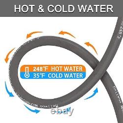 Heliwoo 100FT 4800PSI Pressure Washer Hose 3/8 Kink Resistant Wire Power Hose