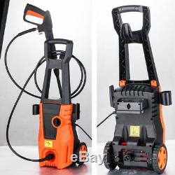 High Power 2000W 1550PSI Electric High Pressure Washer Hose Nozzle Cleaner New