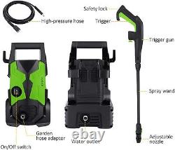 High Pressure Power Washer Electric Portable Cleaner Machine Max 3500PSI 2.6GPM