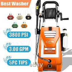 Homdox 4000PSI 3.0GPM Electric Pressure Washer High Power Cleaner, Durable@USA&