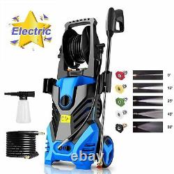 Homdox Pressure Washer 3000PSI 1.8GPM with Power Spray Cleaner Gun 5 Nozzles