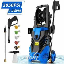 Homdox Pressure Washer 3000PSI 1.8GPM with Power Spray Cleaner Gun 5 Nozzles