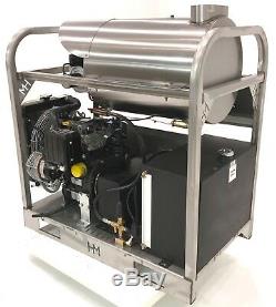 Hot/Cold Pressure Washer-8gpm/4000psi-new- Liquid Cooled Kubota Diesel Engine