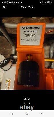 Husqvarna 2000 PSI Electric Powered Pressure Washer PW2000 NEW