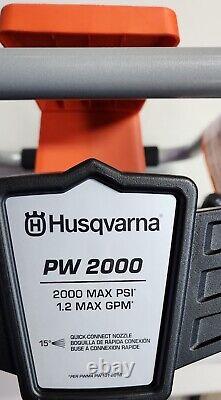 Husqvarna PW2000 Pressure Washer