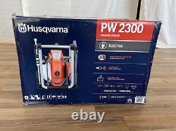 Husqvarna PW2300 Electric Pressure Washer with Detergent Tank, Turbo Nozzle