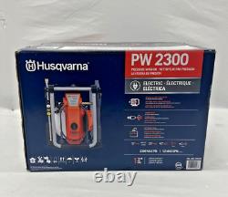 Husqvarna PW2300 Electric Pressure Washer with Detergent Tank, Turbo Nozzle