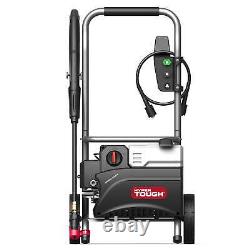 Hyper Tough Electric Pressure Washer 1800PSI Ideal for Car Wash Rugged Steel