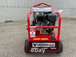 IRONBULL 4000 PSI Hot Water Pressure Washer, 2 YEAR WARRANTY INCLUDED (SALE!)