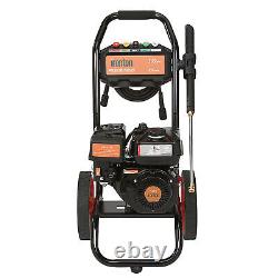 Ironton Portable Gas Pressure Washer, 3000 PSI, 2.6 GPM