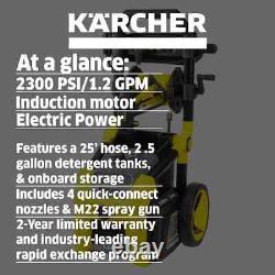 Karcher 2300 PSI 1.2-Gallons-GPM Cold Water Electric Pressure Washer BRAND NEW