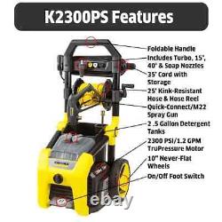 Karcher 2300 PSI 1.2-Gallons-GPM Cold Water Electric Pressure Washer BRAND NEW