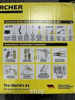 Karcher Corded Electric Pressure Washer 2000 Max PSI 1.45 GPM with Telescoping