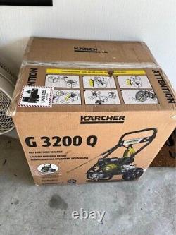 Karcher G 3200 Q, Max 3200 PSI Gas Pressure Washer, 4 Nozzles, Axial Pump NEW