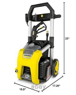 Kärcher K1700 Max 2125 PSI Electric Pressure Washer with 3 Spray Nozzles