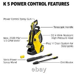 Karcher K 5 Power Control Max 2500 PSI Pressure Washer, 1.324-568.0 NEW