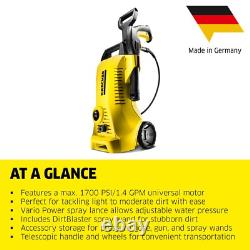 Karcher Pressure Washer, Max 2000 PSI, K2 Power Control, 1.45 GPM NEW