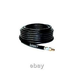 Legacy 8.928-929.0 3/8 x 100' 4000 PSI Quick-Connect Black Pressure Washer Hose