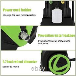 MAX 3500PSI High Pressure Power Washer Electric Portable Car Cleaner Machine US