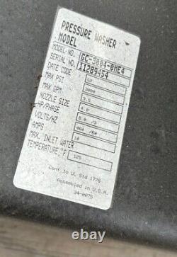 MI-T-M GC-3004-0ME1 Pressure Washer 3,000 psi (please Read)