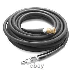 MTM Hydro Kobrajet 100-Foot (3/8) 4000 PSI Grey High Pressure Hose with Quick