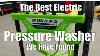 Maintenance Free Homeowner Pressure Washer Greenworks Elite Electric 2000 Psi