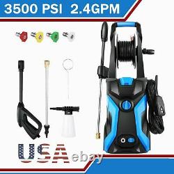NEW 3500 PSI 2.4 GPM Electric Pressure Washer High Power Cleaner Machine 1800 W