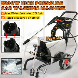 NEW 4.7HP 3500PSI HIGH PRESSURE WATER WASHER CLEANER GURNEY 8m Hose