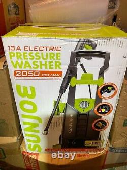 NEW Electric Pressure Washer Sun Joe SPX2688-MAX 13-Amp 2050 PSI MAX 1.8 GPM
