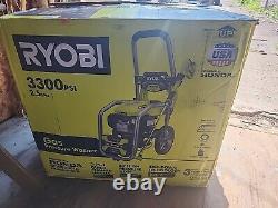 NEW RYOBI 3300psi/2.5gpm GAS Pressure Washer HONDA GCV200 201cc Engine #RY803325
