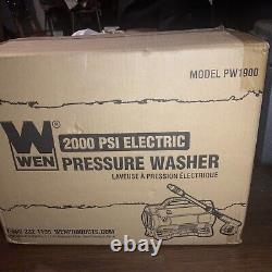 NEW WEN 2000 PSI ELECTRIC Pressure Washer Model PW1900