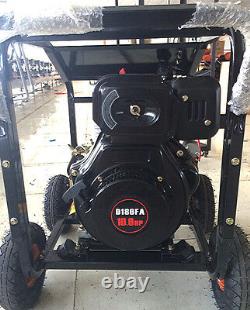 New 10HP DIESEL Commercial Pressure Washer 3600 PSI AR Pump Electric Start
