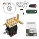 New 3600 PSI 4.9GPM 24mm Belt Drive Pressure Power Washer Pump Solid Shaft