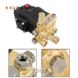New 3600 PSI 4.9GPM 24mm Belt Drive Pressure Power Washer Pump Solid Shaft