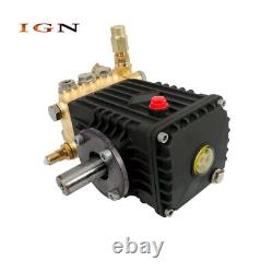 New 3600 PSI 4.9GPM 24mm Belt Drive Pressure Power Washer Pump Solid Shaft