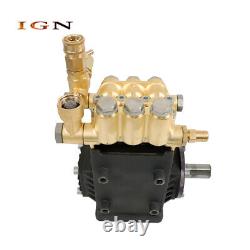 New 3600 PSI 4.9GPM 24mm Belt Drive Pressure Power Washer Pump Solid Shaft