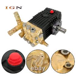 New 3600 PSI 4.9GPM 24mm Belt Drive Pressure Power Washer Pump Solid Shaft