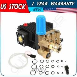 New 3/4 Pressure Washer Pump for 5.5hp/6.5hp/7hp Max. Pressure 3000psi 3.1GPM