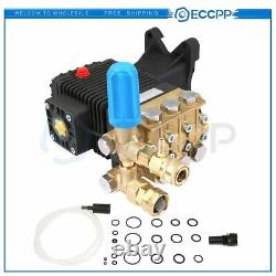 New 4000 PSI Pressure Washer Water Pump 1 Horizontal Shaft For AR RSV4G40