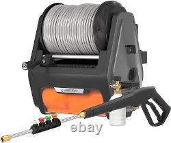 New Grandfalls Pressure Washer PRO HP174-G30 3300 PSI W. 100' Retractable Hose