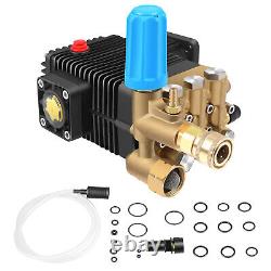 New Pressure Washer Pump For 3000psi 2.5GPM 3/4 Horizontal Pump 3400 RPM 2.5GPM