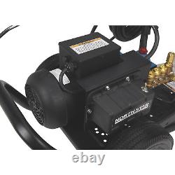 NorthStar Electric Cold Water Total Start/Stop Pressure Washer, 3000 PSI, 2.5