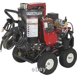 NorthStar Electric Wet Steam and Hot Water Pressure Washer, 2750 PSI, 2.5 GPM