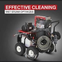 NorthStar Electric Wet Steam and Hot Water Pressure Washer, 2750 PSI, 2.5 GPM