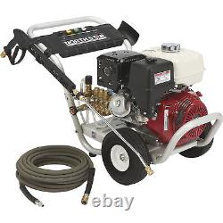 NorthStar Gas Cold Water Pressure Washer, 4200 PSI, 3.5 GPM, Honda Engine