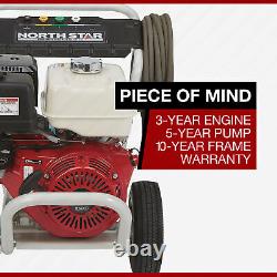 NorthStar Gas Cold Water Pressure Washer, 4200 PSI, 3.5 GPM, Honda Engine